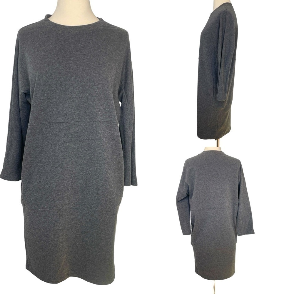 Urban Outfitters Silence + Noise Grey Sweatshirt Dress Sewn In Side Pockets M